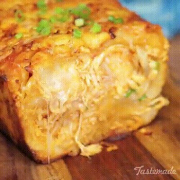 Magnifique recette de pain au poulet façon buffalo