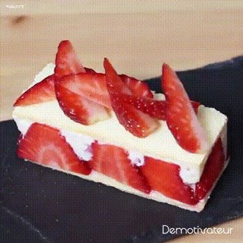 Délicieuse recette de mini charlotte aux fraises
