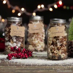 Superbe recette de délicieux popcorns pour Noël